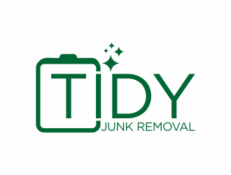 Tidy Junk Removal logo design by hidro
