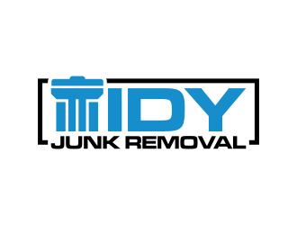 Tidy Junk Removal logo design by javaz