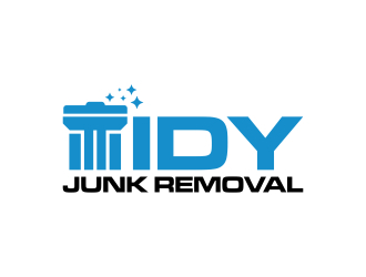 Tidy Junk Removal logo design by javaz