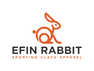 EFIN RABBIT Sporting Clays Apparel logo design by Rizqy