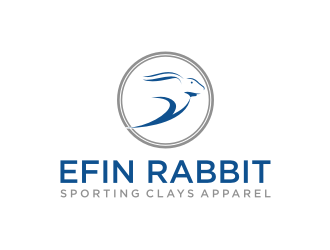 EFIN RABBIT Sporting Clays Apparel logo design by mbamboex