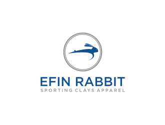 EFIN RABBIT Sporting Clays Apparel logo design by mbamboex