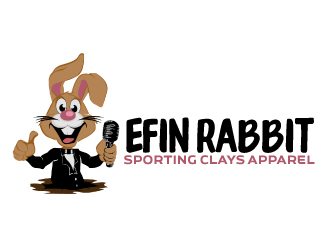 EFIN RABBIT Sporting Clays Apparel logo design by ElonStark