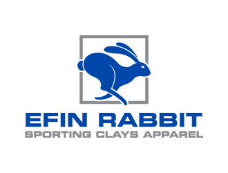 EFIN RABBIT Sporting Clays Apparel logo design by cybil
