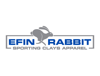 EFIN RABBIT Sporting Clays Apparel logo design by cybil