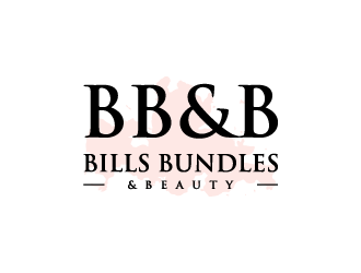 BB&B Bills Bundles & Beauty logo design by jafar