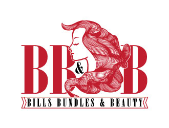 BB&B Bills Bundles & Beauty logo design by Godvibes