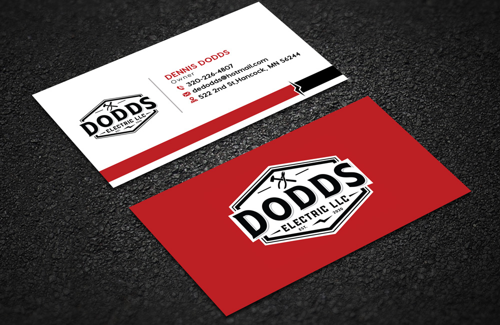 Dodds Electric LLC logo design by grea8design
