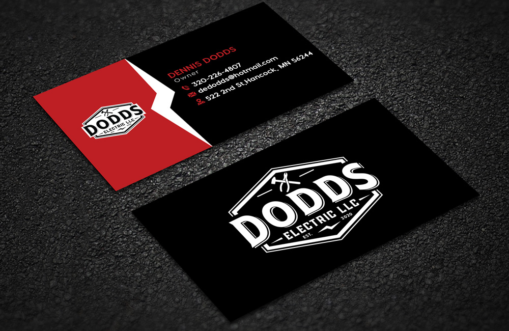 Dodds Electric LLC logo design by grea8design