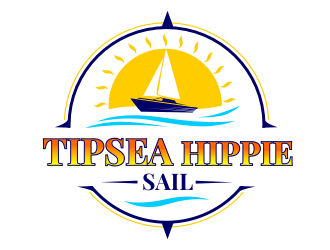 Tipsea Hippie Sail logo design by rgb1