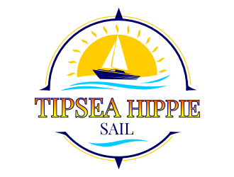 Tipsea Hippie Sail logo design by rgb1