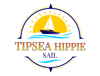 Tipsea Hippie Sail logo design by rgb1