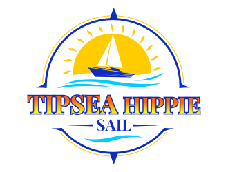 Tipsea Hippie Sail logo design by rgb1