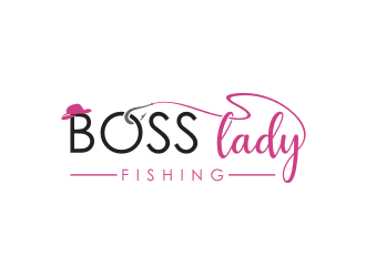 Boss Lady Fishing logo design by superiors