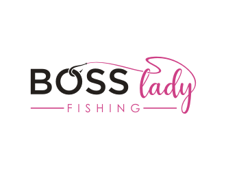 Boss Lady Fishing logo design by superiors