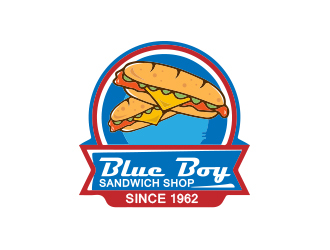 Blue Boy Sandwich Shop logo design by Rexi_777