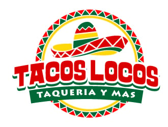 Los Tacos Locos  Logo Design