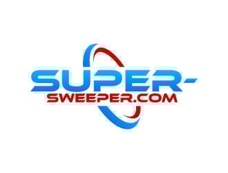 SUPER-SWEEPER.COM logo design by Erasedink