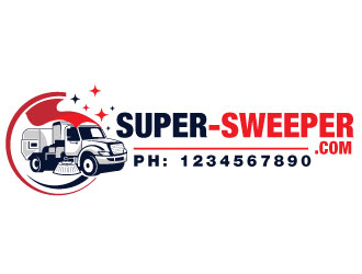 SUPER-SWEEPER.COM logo design by invento