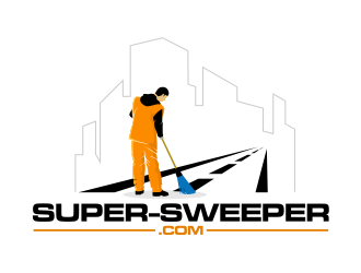 SUPER-SWEEPER.COM logo design by mutafailan