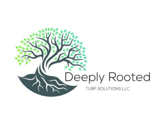 Deeply Rooted Turf Solutions LLC logo design by jetzu