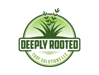 Deeply Rooted Turf Solutions LLC logo design by denfransko