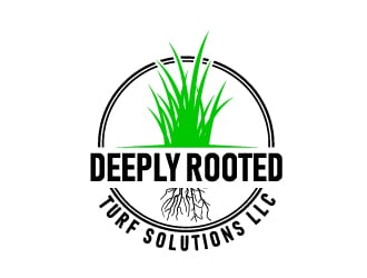 Deeply Rooted Turf Solutions LLC logo design by jonggol