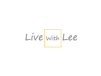 Live With Lee  logo design by my!dea