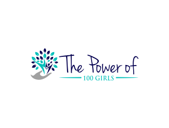 The Power of 100 Girls logo design by luckyprasetyo