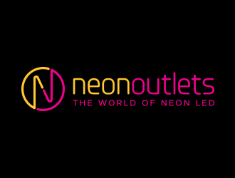 neonoutlets  logo design by lexipej