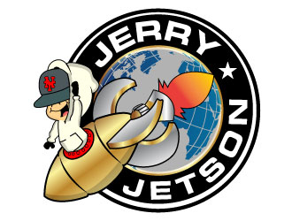 Jerry Jetson logo design by Suvendu