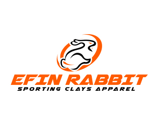 EFIN RABBIT Sporting Clays Apparel logo design by AB212