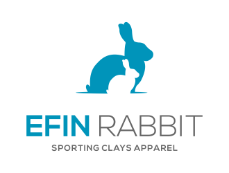 EFIN RABBIT Sporting Clays Apparel logo design by dhika