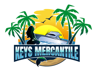 Keys Mercantile logo design by DreamLogoDesign