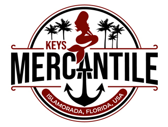 Keys Mercantile logo design by DreamLogoDesign