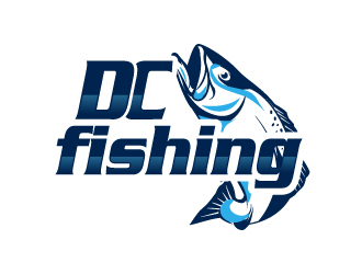 DC fishing logo design by Suvendu