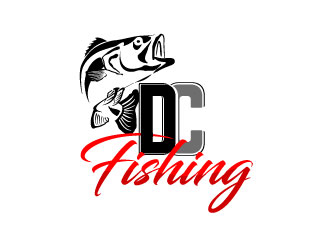 DC fishing logo design by LogoQueen