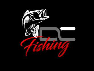 DC fishing logo design by LogoQueen