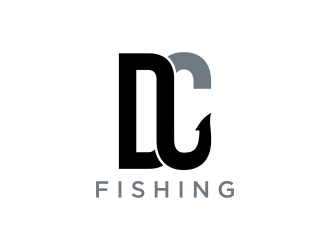 DC fishing logo design by Barkah
