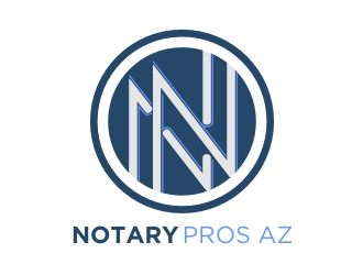 Notary Pros AZ or Notary Signing Pros  logo design by protein