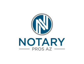 Notary Pros AZ or Notary Signing Pros  logo design by javaz