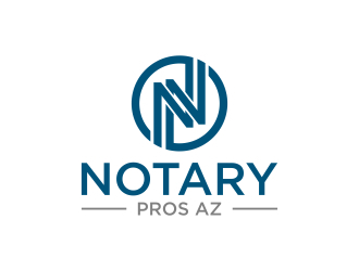 Notary Pros AZ or Notary Signing Pros  logo design by javaz