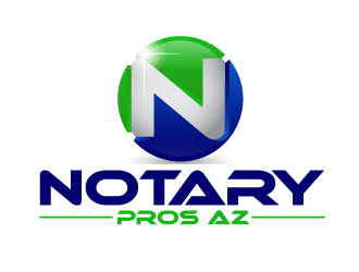 Notary Pros AZ or Notary Signing Pros  logo design by ElonStark