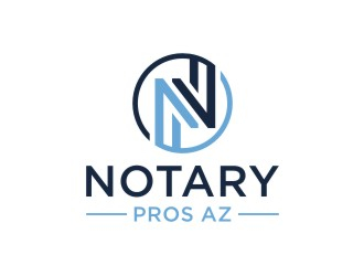Notary Pros AZ or Notary Signing Pros  logo design by sabyan
