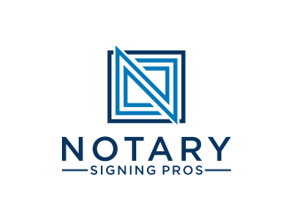Notary Pros AZ or Notary Signing Pros  logo design by ndndn