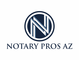 Notary Pros AZ or Notary Signing Pros  logo design by hopee