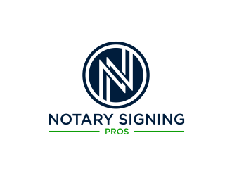 Notary Pros AZ or Notary Signing Pros  logo design by GassPoll