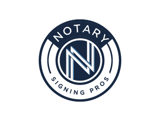 Notary Pros AZ or Notary Signing Pros  logo design by wongndeso