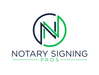 Notary Pros AZ or Notary Signing Pros  logo design by puthreeone