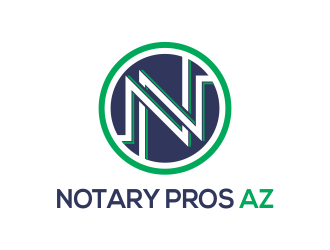 Notary Pros AZ or Notary Signing Pros  logo design by rokenrol